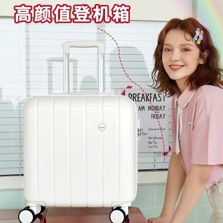 Factory Direct Sales Lightweight Suitcase for Children Girls 18inch Small Mini Carry-On Suitcase for Boys 20inch Trolley Luggage