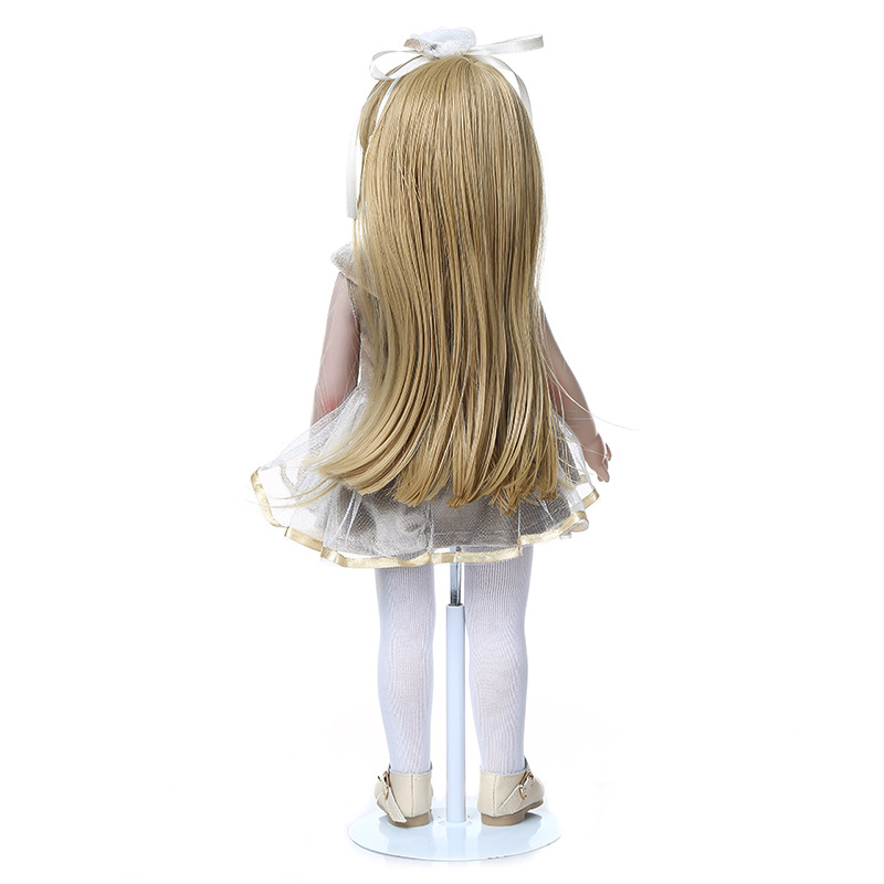 45cm American Girl Doll pegamento completo puede entrar en agua transfronteriza e-commerce suministro de una sola pieza de entrega