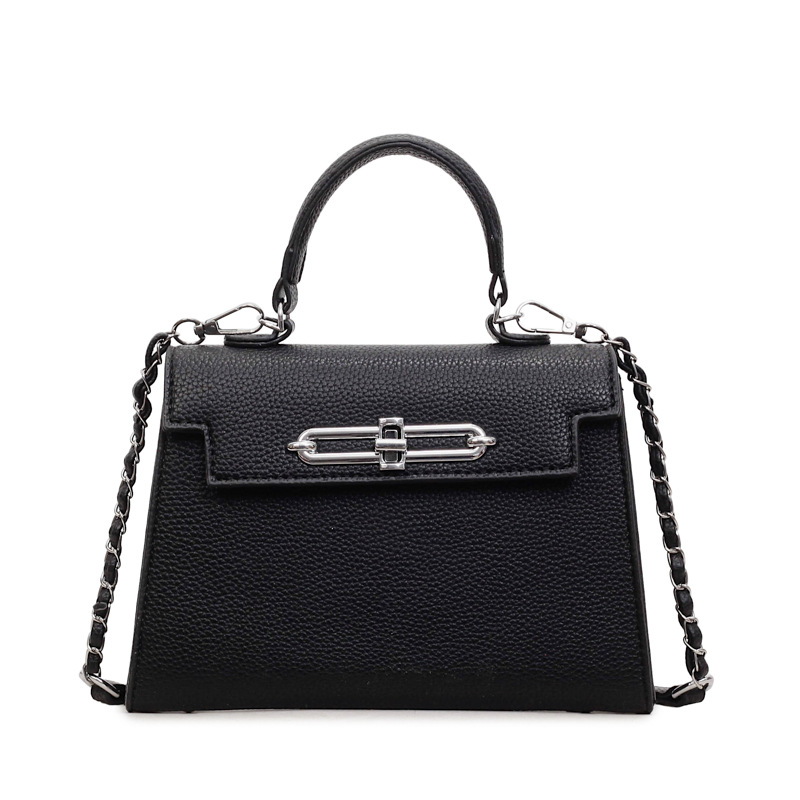 Kelly bolso mujer 2026 nueva cadena bolso de mujer estilo europeo y americano textura diaria simple bolso de hombro pequeño