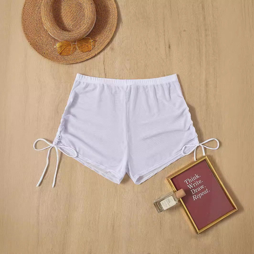 Sexy solid color beach trousers
