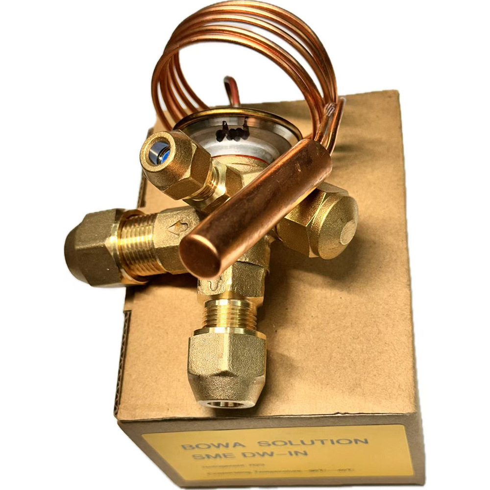 R23热力膨胀阀用于1/3~5/8HP复叠机组匹配如EMT50HDP(4.5cc/rev)