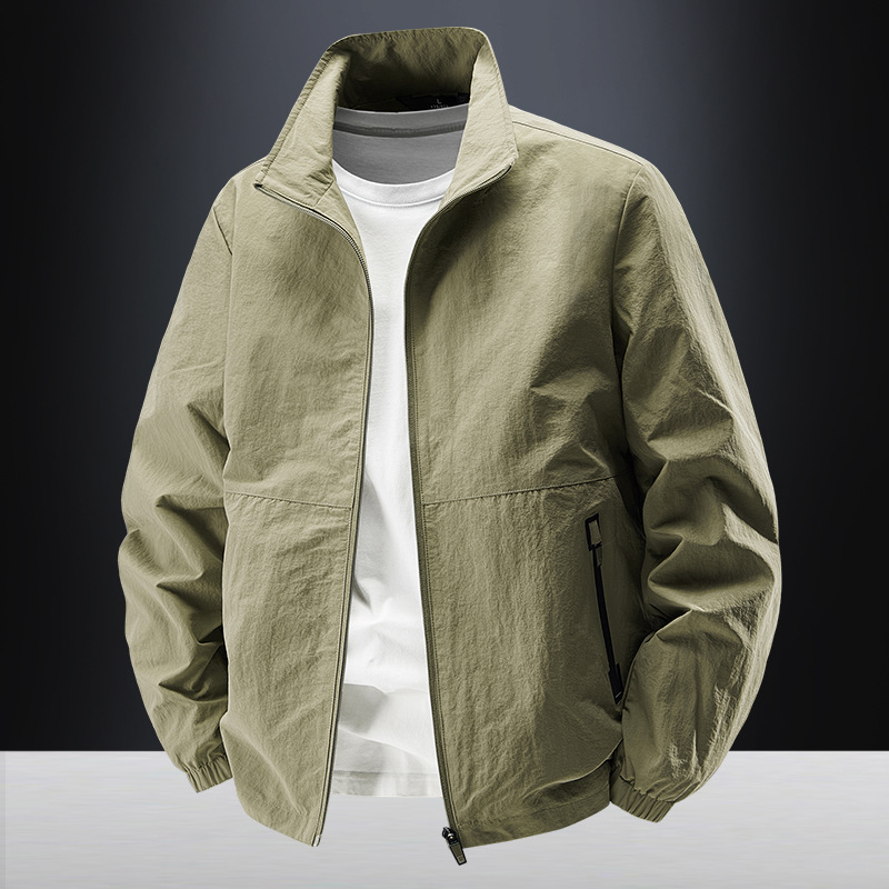 Men's Spring and Autum New Men's Jacket Outer Wear Outdoor Sports Loose Youth Casual Jacket Jacket 2502