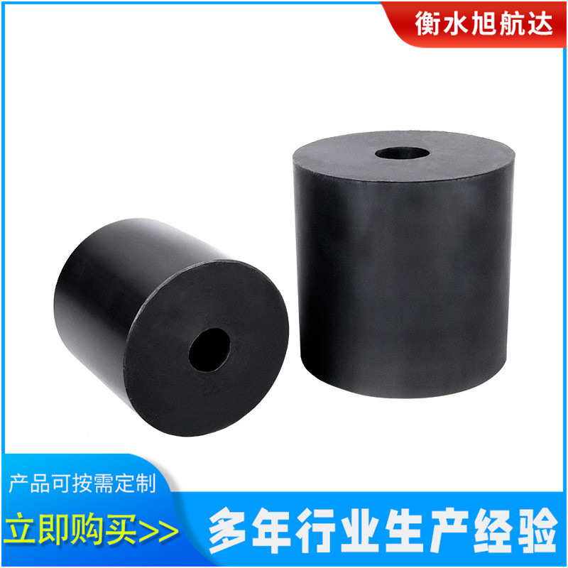 厂家直供橡胶弹簧减震橡胶墩 矿用筛板缓冲橡胶柱