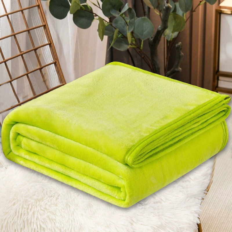 Фланелевое коралловое одеяло, 230 г/м², размеры 50×70–200×230 см