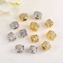 18K����ɫ�Ƕ�ʯͰ�����diy�������朴����D�\���Ʒ���