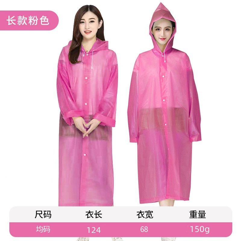 Travel raincoat for children and adults for men and women for hiking, increased thickness, 150 gram
