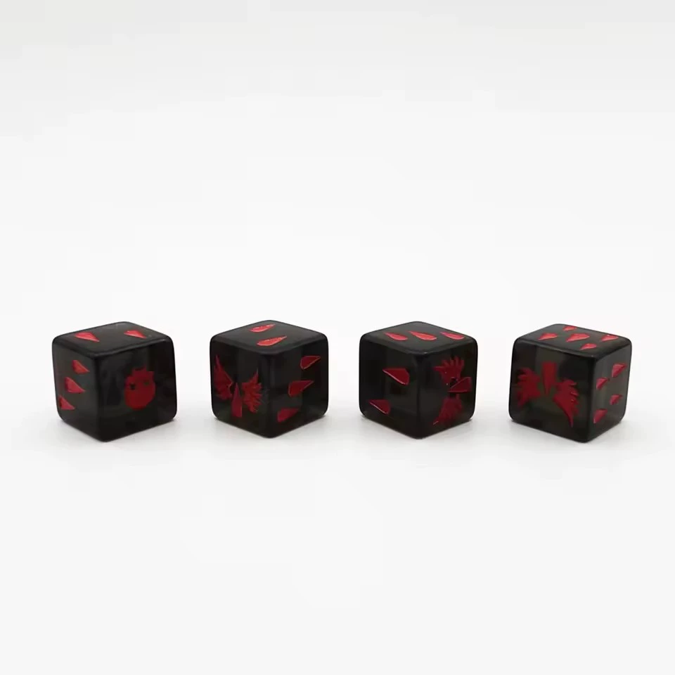 Игра настольная Warhammer 40k Blood Angels Sanguinius Dice темнота Темные Ангелы Кровавые Ангелы 16 мм