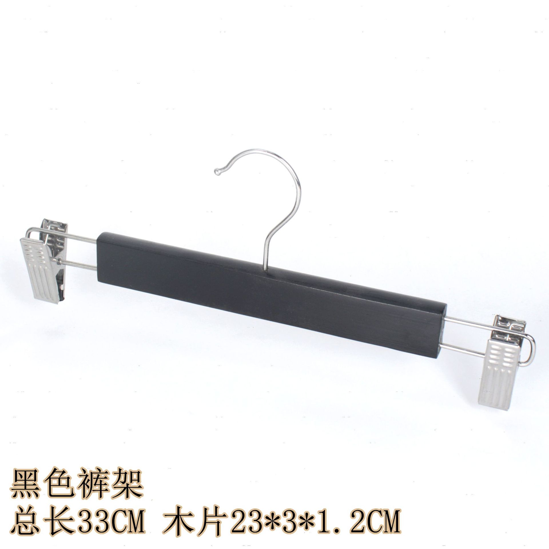 Percha de madera maciza soporte de ropa antideslizante sin costuras almacenamiento perchero de madera tienda de ropa para el hogar colgante de ropa de hotel al por mayor clip para pantalones