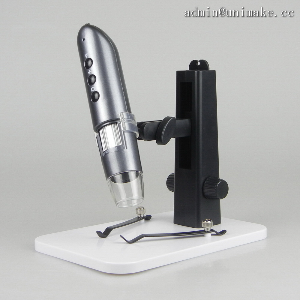 WIFI手机显微镜 古玩探照仪200倍数码放大镜 工业高倍数码显微镜