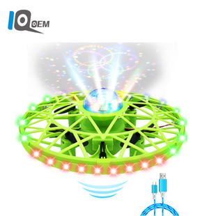 IQ0EM Gesture Sensing UFO Camera Quadcopter Remote Control Aerial Vehicle Drone Toy