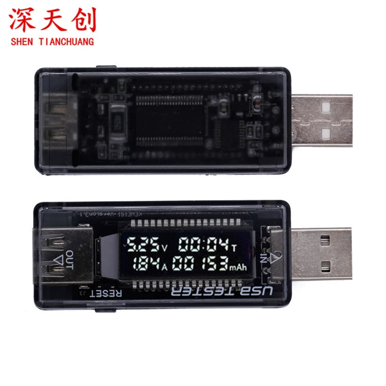 USB амперметр напряжения мощность мобильного источника питания тестовый детектор KWS-V21