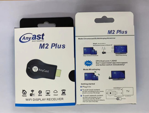 Wireless Mirroring Dongle Anycast M4 M9 Plus Android Wireless Casting Wi-Fi HDMI Adapter