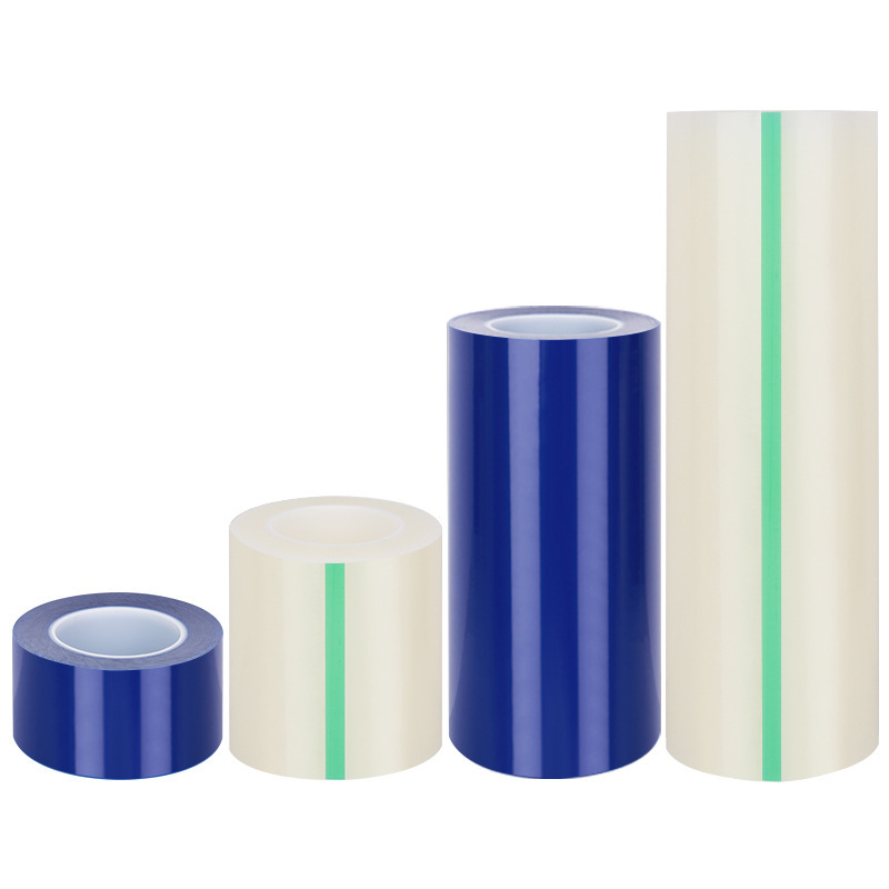 Película transparente PE electrostática anti-rañazo piezas moldeadas por inyección de alta luz placa de PC espejo película protectora acrílica película protectora a prueba de polvo