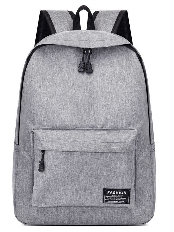 Mochila escolar de gran capacidad de serie sin impresión para mujeres Hanwon Suulzzang mochila de estudiantes de primaria y secundaria
