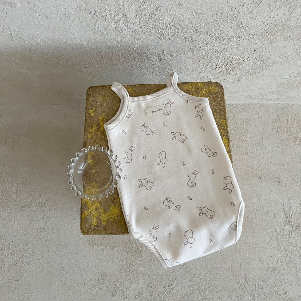 Estilo coreano bebé niños y niñas impreso de algodón acolchado mameluco ins verano recién nacido versátil chaleco casual triángulo mameluco