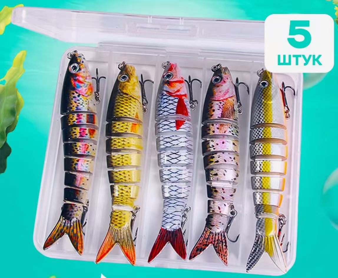 Más de Hengjia pescado falso cebo 18g de cebo embutido 8 sumergido cebo Comercio exterior Venta caliente pesca al por mayor