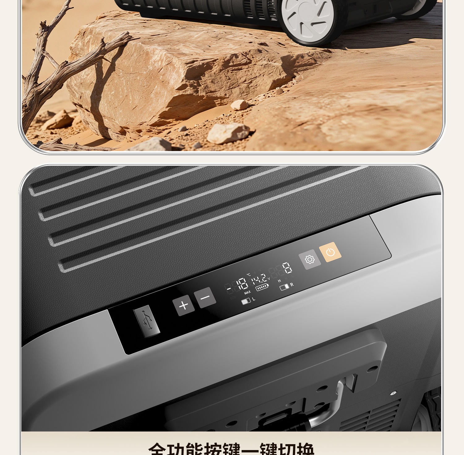 Chigo Car Refrigerator Compressor Cooling System 12V24V220V Dual-Use for Car and Home, Special Refrigerator for Refrigeration and Freezing in Trucks