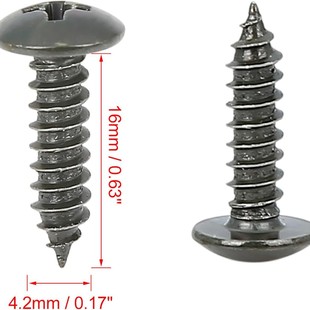 M4 M5 motorcycle car electric pedal plastic cover metal retainer self-tapping screws and clips