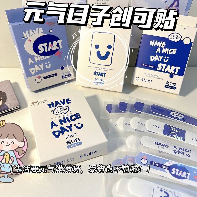 漫画の絆創膏 装飾ステッカー かわいい高見え装飾絆創膏 かわいい 防水 通気性 パチャ犬 OKバンジー|undefined