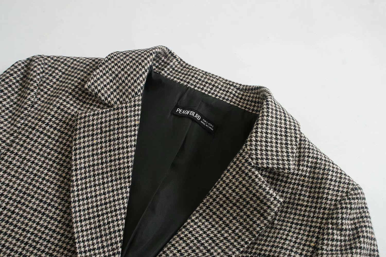 new houndstooth casual suit jacket  NSAM30503