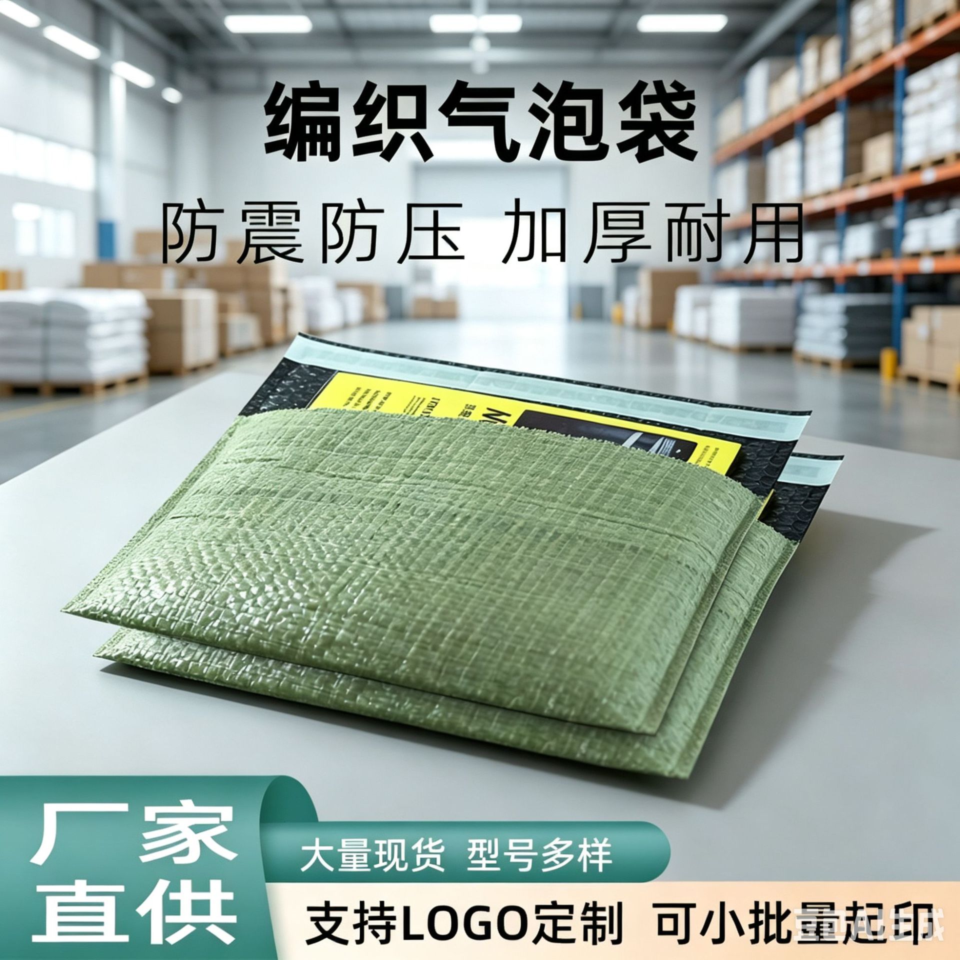 覆膜编织快递打包袋加厚防水耐磨物流打包蛇皮袋多尺寸厂家直销