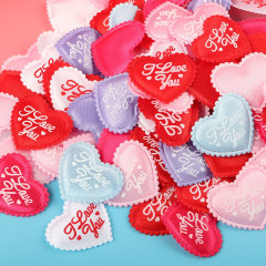 Heart Crown Embroidered Fabric Patch Hand-stitched Clothing Accessory Patch Bridal Decoration Accessory