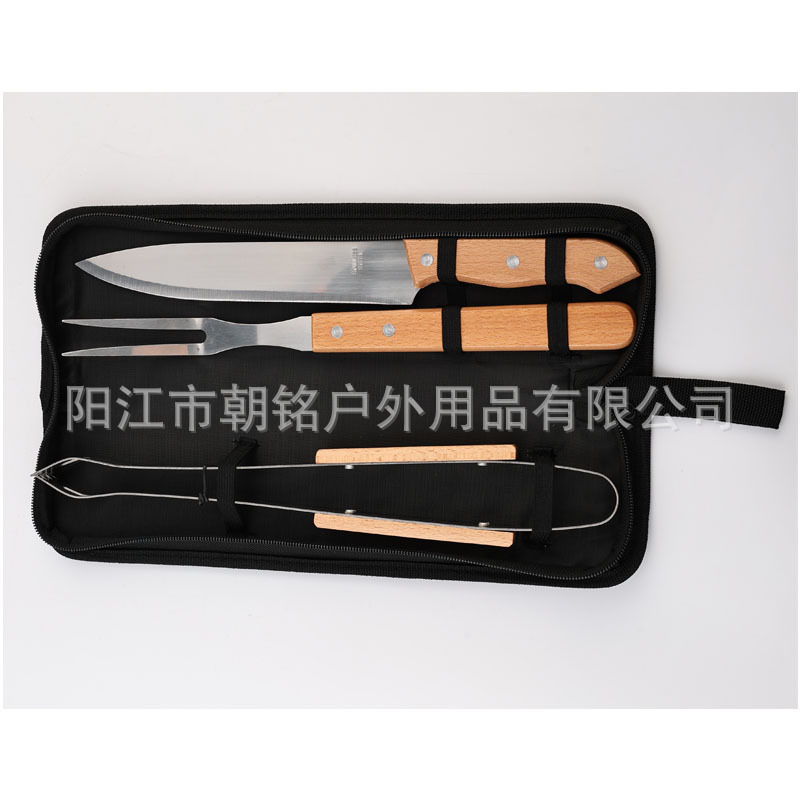 Juego de Utensilios para Barbacoa de Acero Inoxidable Multifuncional para Barbacoa al Aire Libre