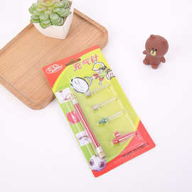 充气针组合厂家供应二元店充气针各种充气针头打气筒球针