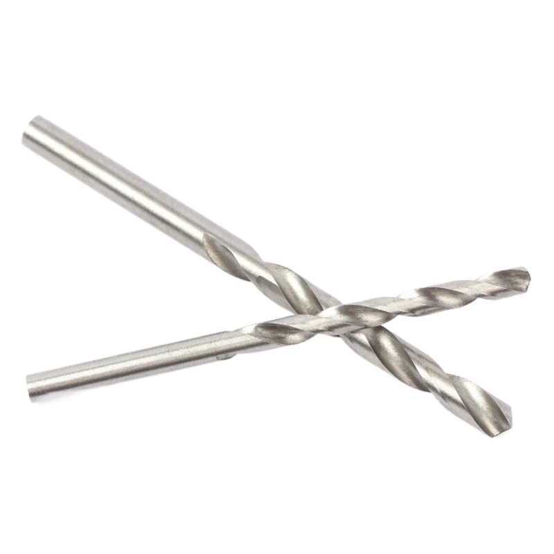 Быстрорежущая сталь 4241 спиральное сверло с прямым хвостовиком белое сверло ручная электрическая дрель Железный блок деревянное отверстие