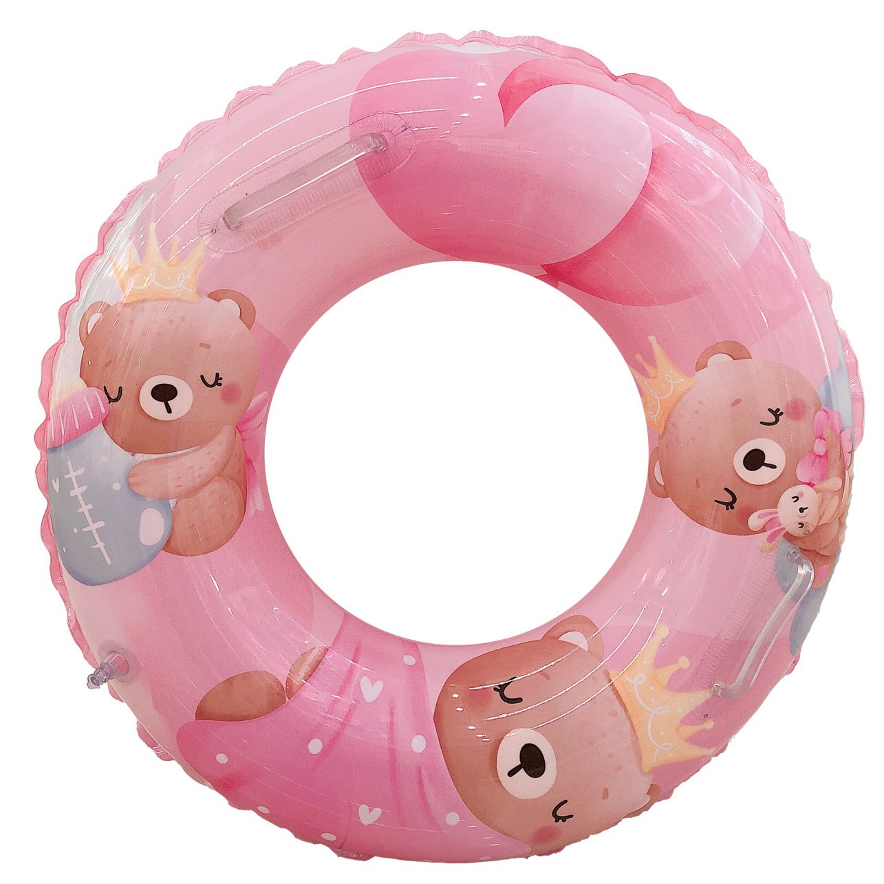 Nuevo 1-18 años de edad anillo de natación niños de dibujos animados bebé niño niña de dibujos animados anillo de natación inflable engrosado anillo de natación