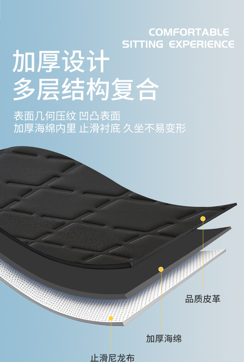 Electric Vehicle Seat Cover, Motorcycle Waterproof Rain and Sun Protection Seat Cover, Universal Thickened Leather for Aima, Yadi, and Tailg Electric Bikes