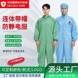 防静电服;防静电鞋;其他头部防护