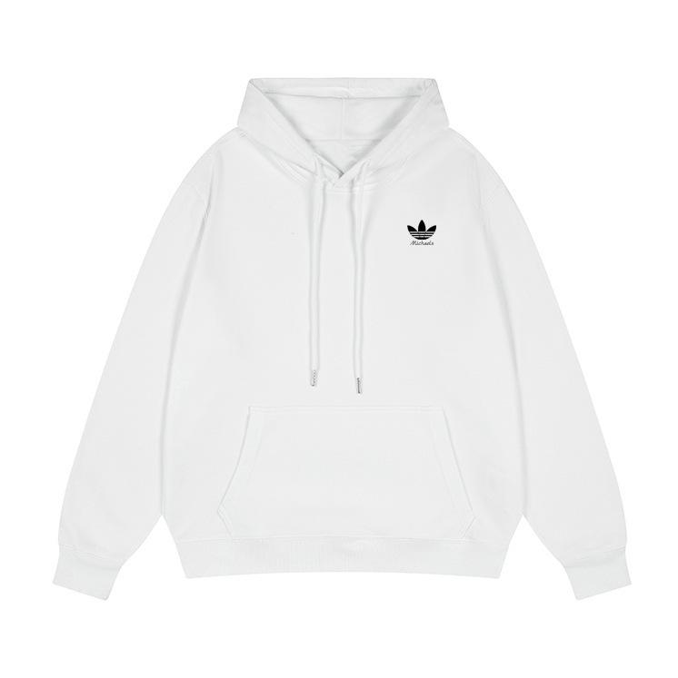 Heavy Weight 420g Hooded Sweatshirt Men's 2025 Spring New Clover Loose and Versatile Trendyy Couple Pullover Top