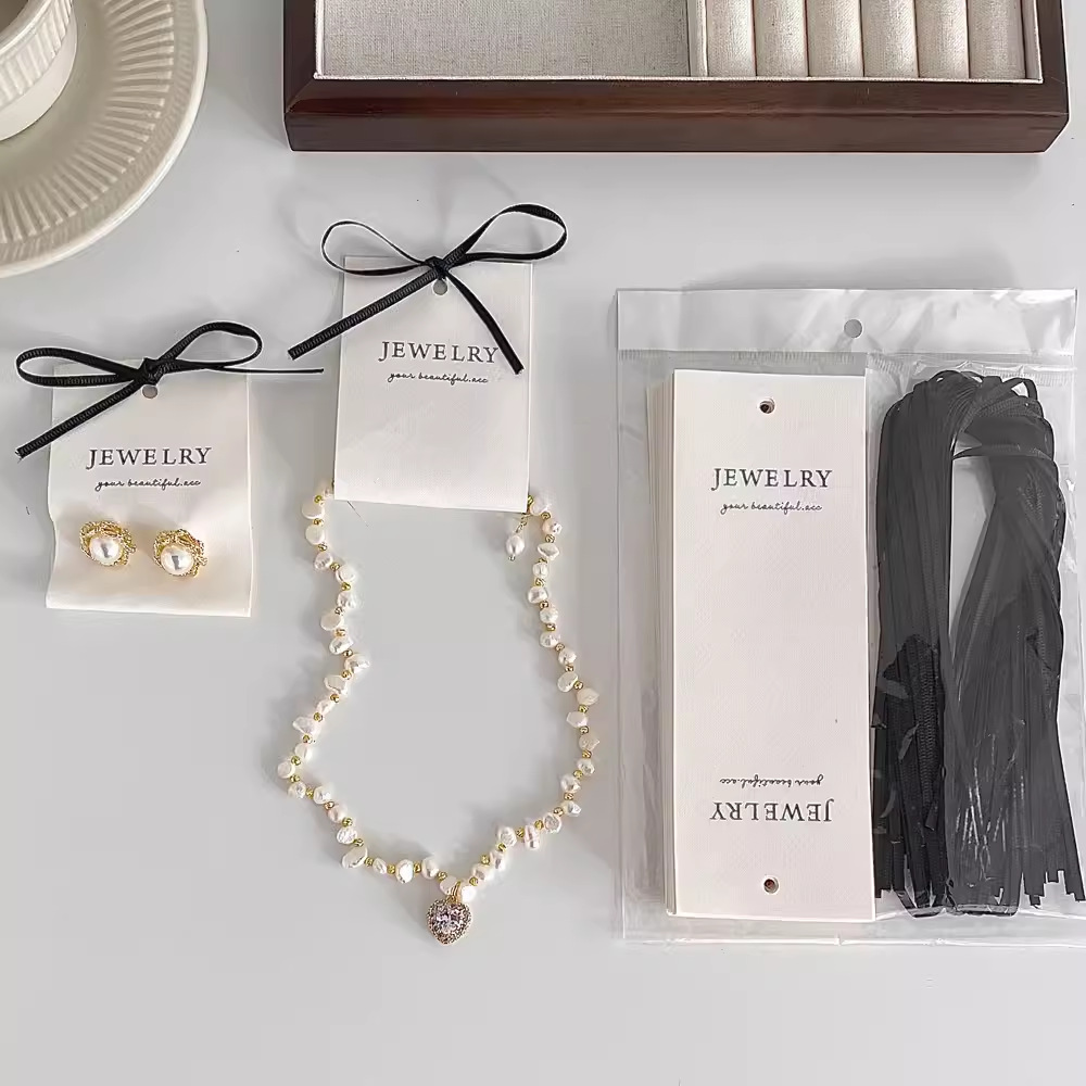 1 Piece Cloth Retro Classic Style Daily Solid Color Jewelry Packaging Cards display picture 4