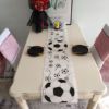 [Cleaning inventory] World Cup football no -wenfang gold table flag tea flag home soft decoration