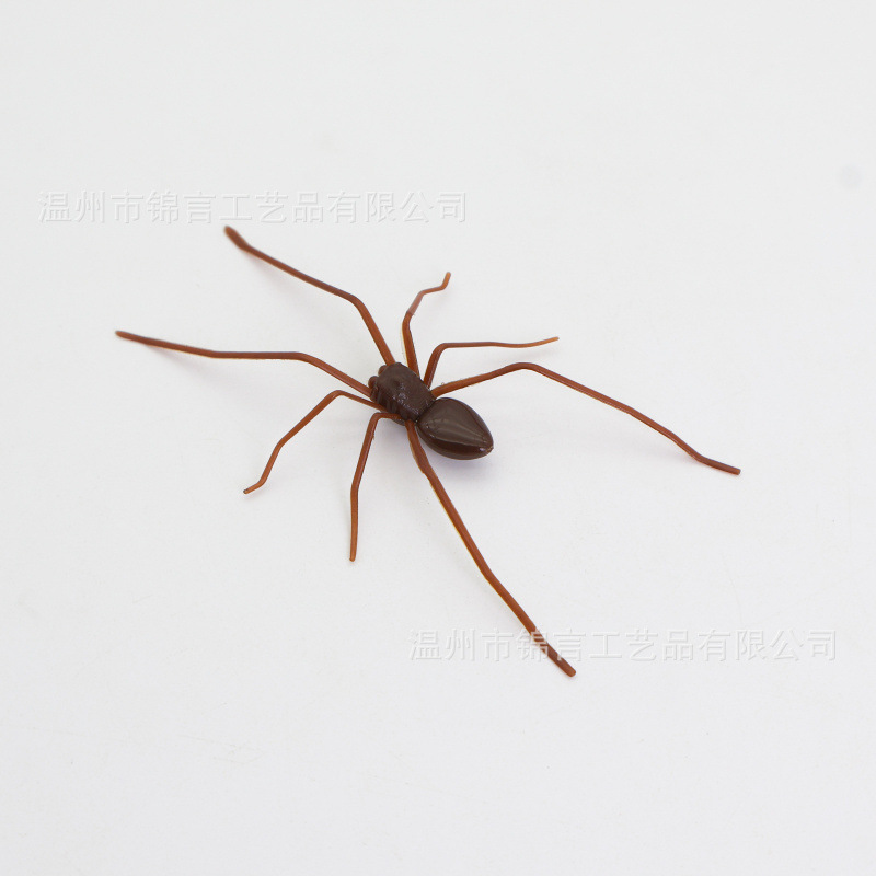 Cross-Border Hot Product Plastic Spider as Decoration Plastic Decorative Spider Spoof Ornaments