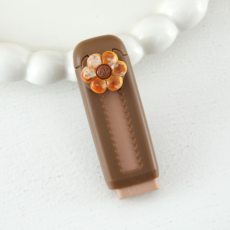 Pull-and - pull goma limpia sin marcas de dibujos animados de alto valor facial borracha retráctil borracha de lápiz reemplazable