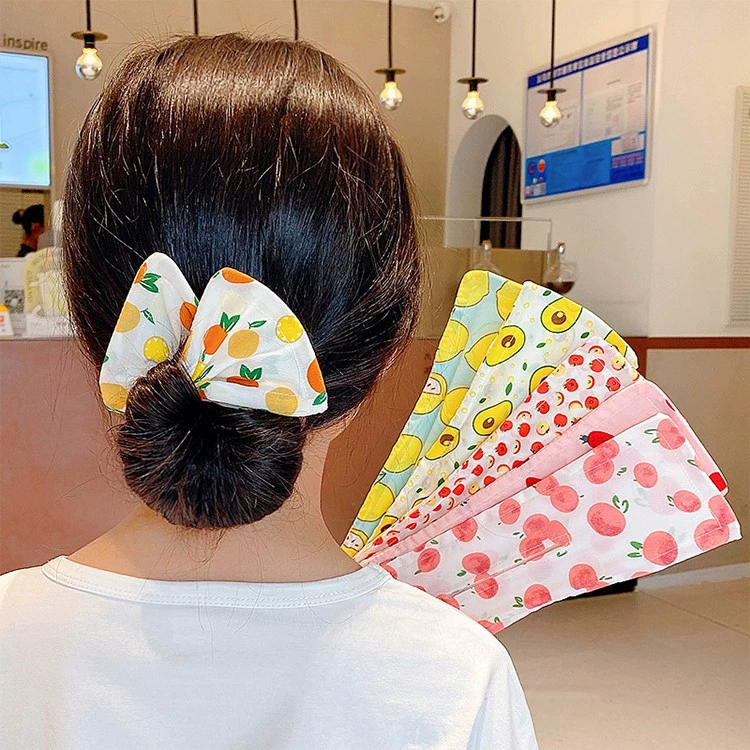 Weng Kai Lazy Magic Bow Twist Clip Hair Styler 2025 Новая детская заколка для волос в виде пучка, аксессуар для волос.