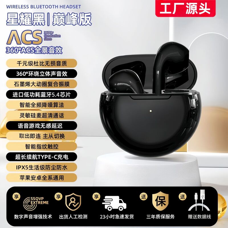 2世代PRO4イヤホン重低音E6S入耳式電気競争ゲーム運動クロスボーダーi12ステレオbluetoothイヤホン|undefined