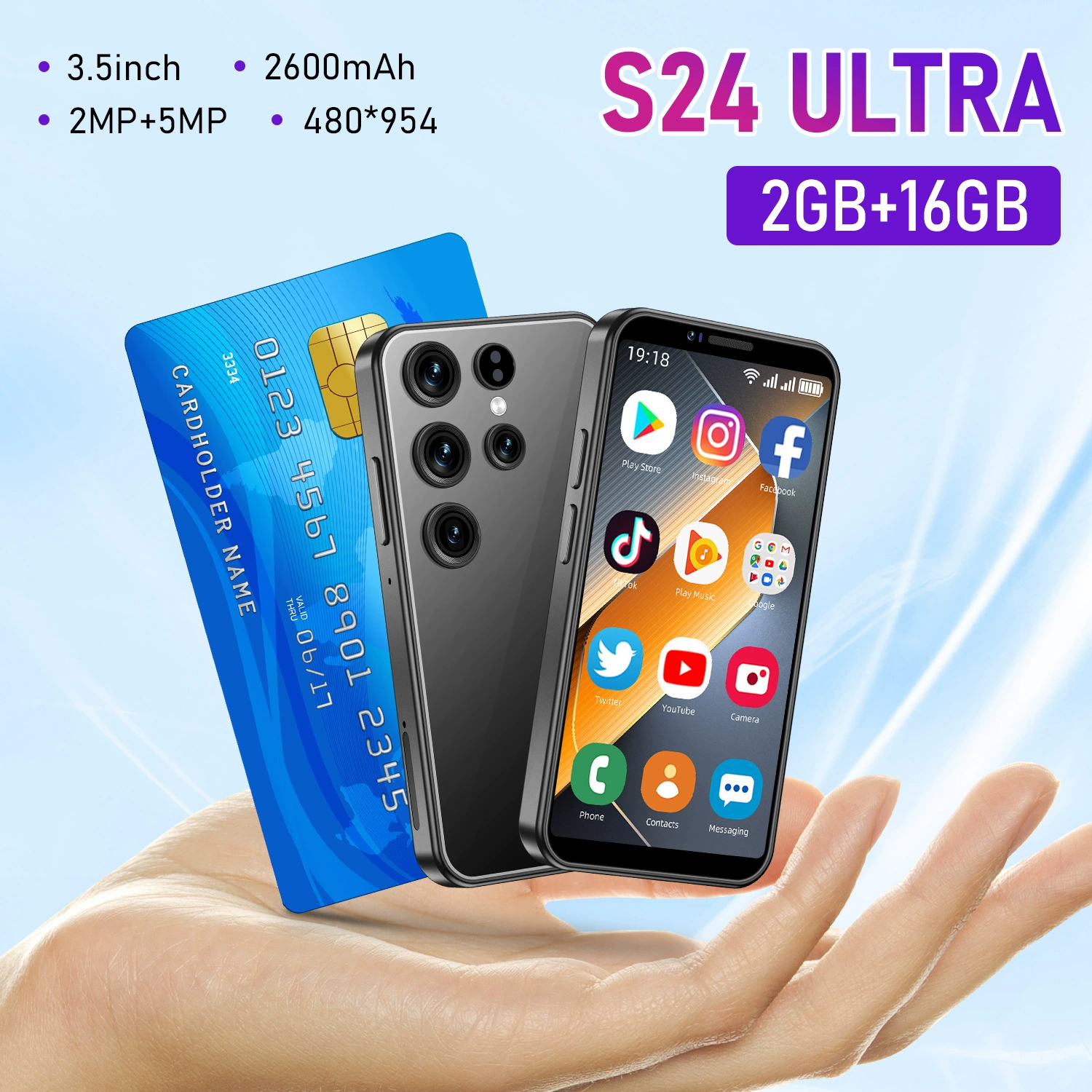 (Cross-border trading), Google, S24, small quad-core smartphone, S24 Ultra, 4G, Android