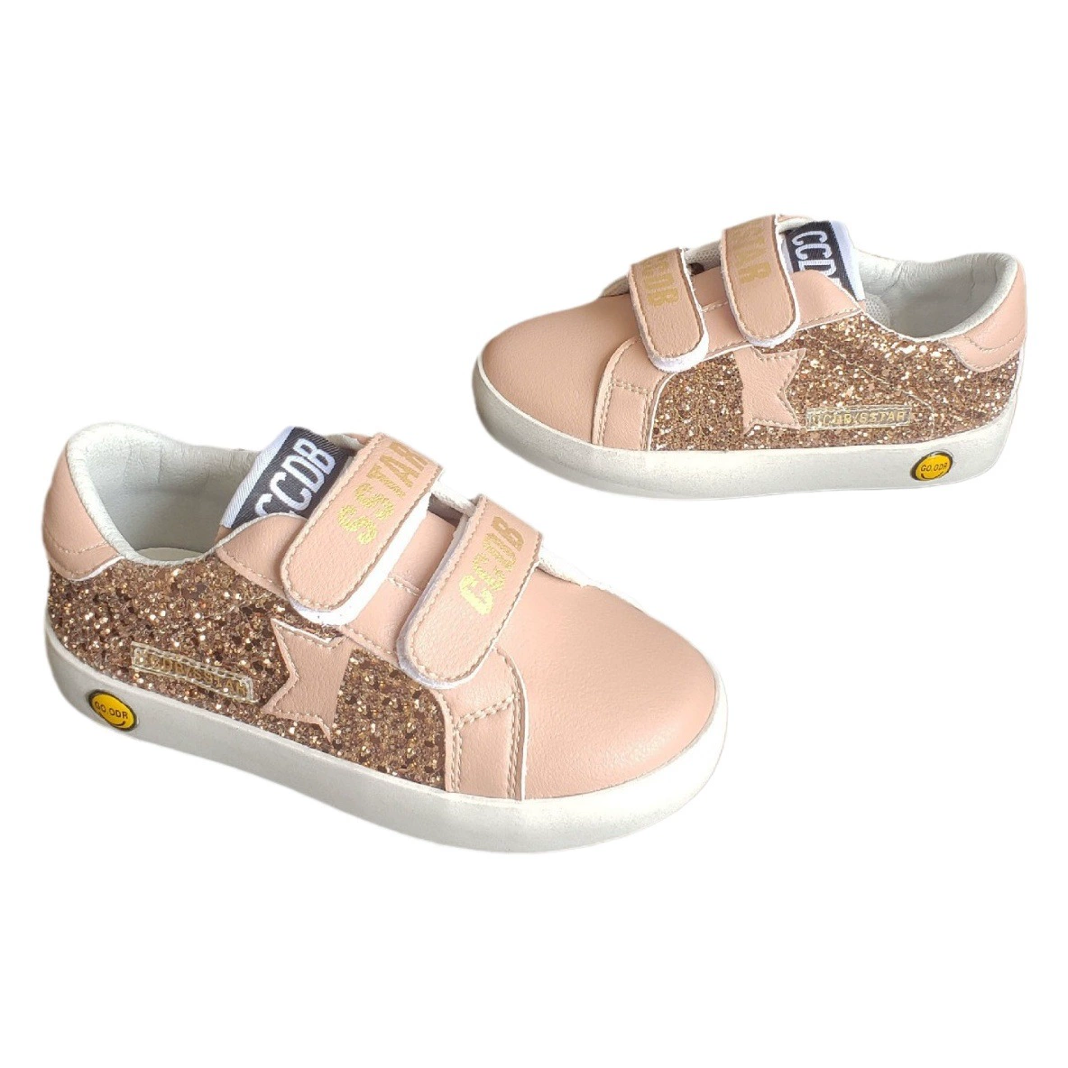 Серия обуви для девочек 616, кроссовки для мальчиков, блестки, детская грязная обувь среднего и большого размера, детская грязная обувь, звездная обувь.