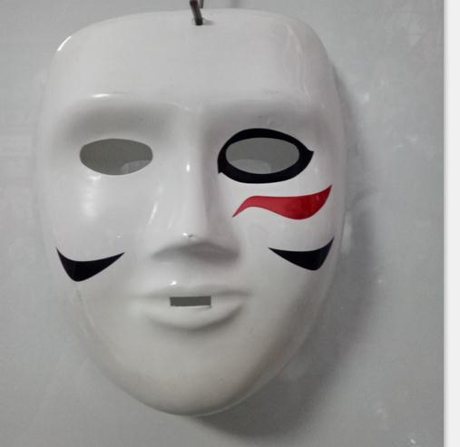 PVC面罩 青蛙面具 万圣节日派对面具 PVC吸塑凹凸面具 超人面具