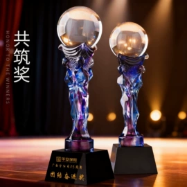 水晶工艺品;奖杯;木质工艺品
