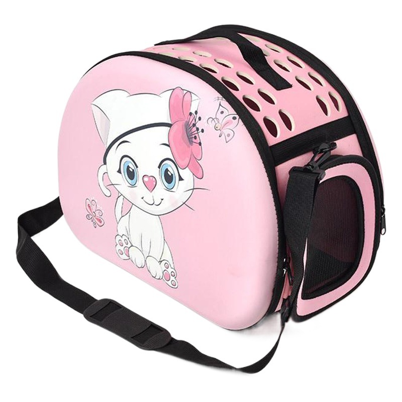 Fábrica directa nueva historieta mascota bolsa hombro bandolera portátil transpirable bolsa plegable Portátil Bolsa jaula