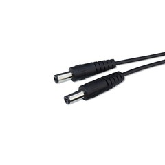 dc5521一母二公一分二12V安防監控攝像頭1拖2分流連接線電源線廠