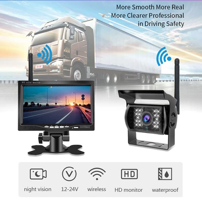 7inch Wireless Car Reversing Vehicle camera