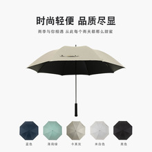 超轻全碳纤维长柄雨伞男大号晴雨两用黑胶防晒防紫外线遮太阳颂翊