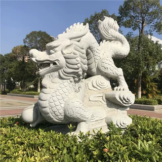 供应石雕十二生肖 各种户外动物雕像 款式多工艺细腻 石材可选