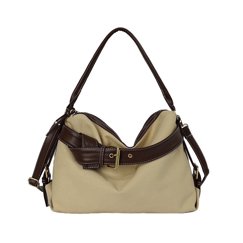 Bolso de mujer transfronterizo retrógrado diseño de personalidad bolso de tote Henggeng nuevo bolso de brazo de viaje diario bolso de hombro