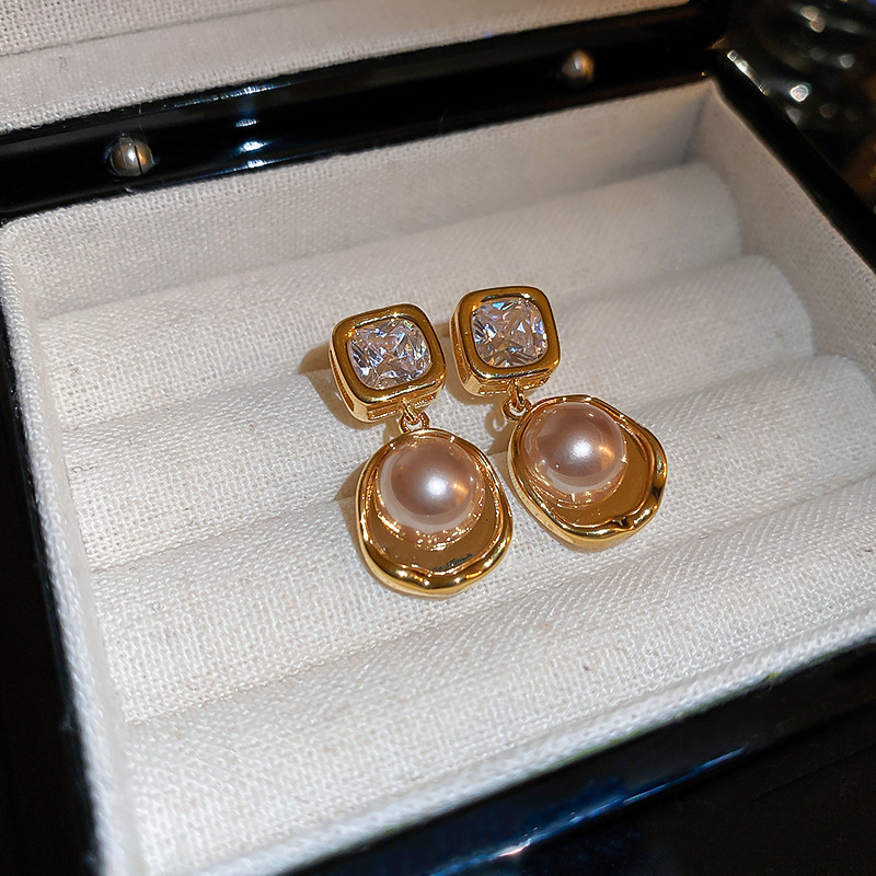 111 silver needle-gold-champagne (gold plating)